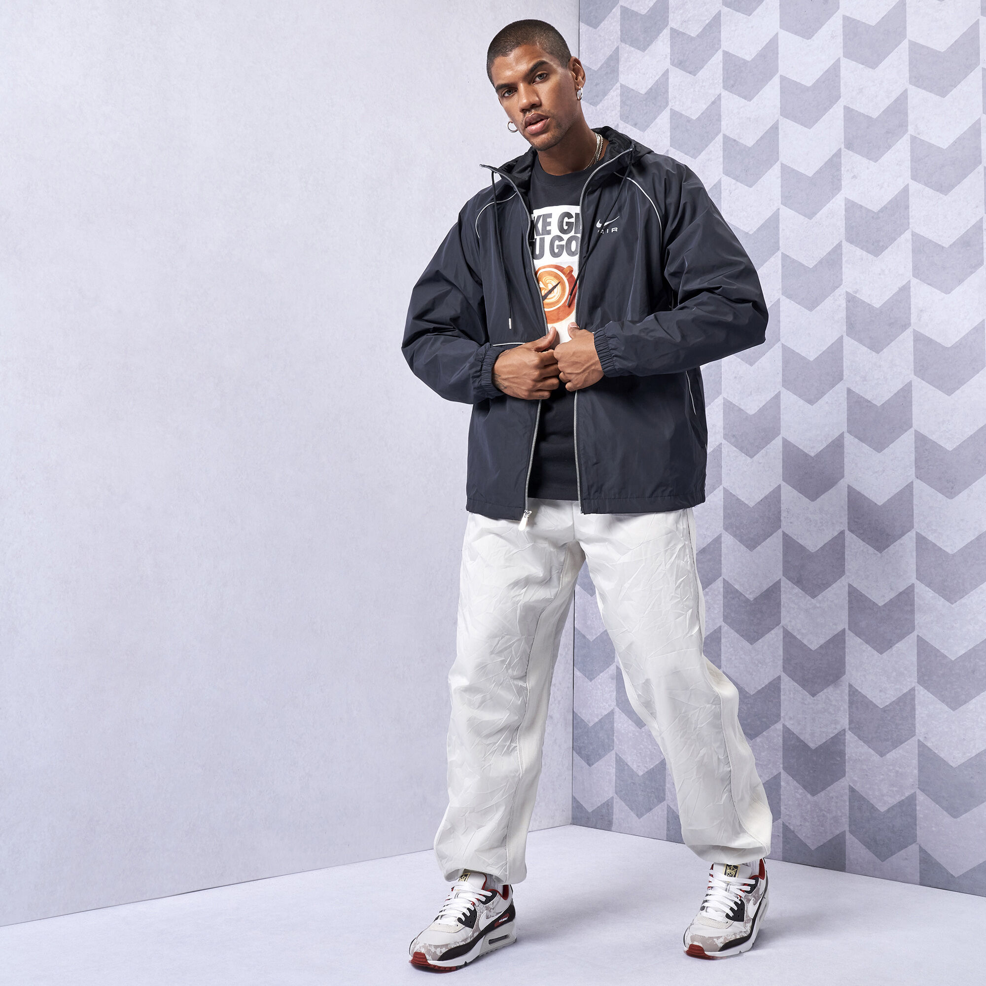 Buy Nike Air Full Zip Hooded Woven Jacket in UAE Dropkick