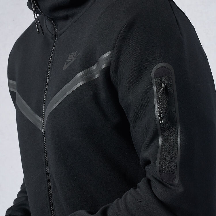 Buy Nike Sportswear Tech Fleece Full-Zip Hoodie Black in UAE | Dropkick