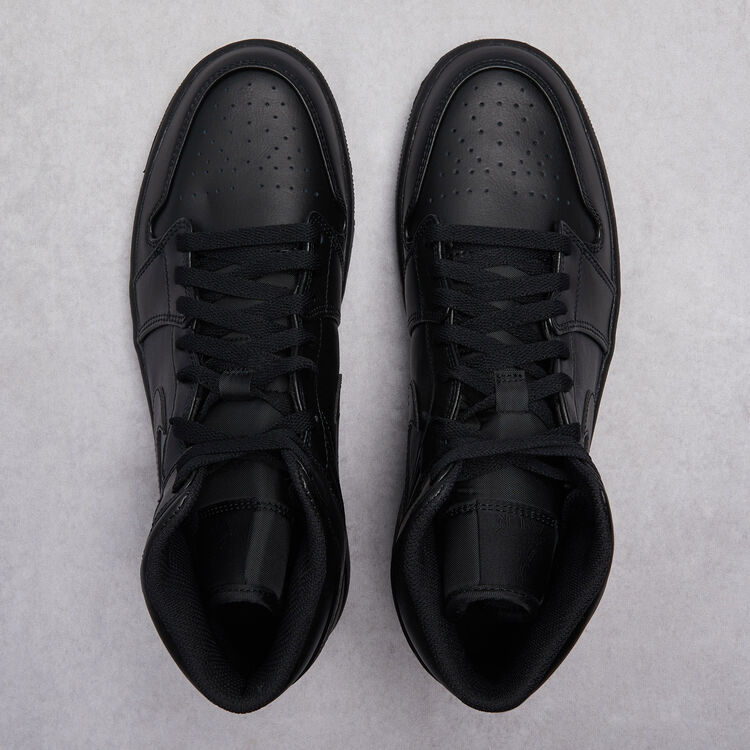 Buy Jordan Air Jordan 1 Mid Shoes Black in UAE | Dropkick