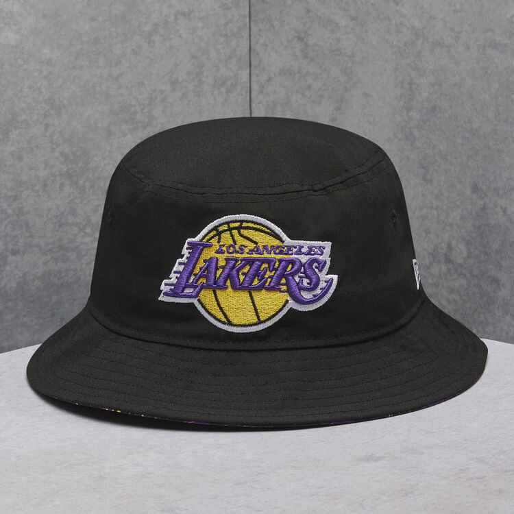 Los Angeles Lakers Print Infill Bucket Hat image number 0