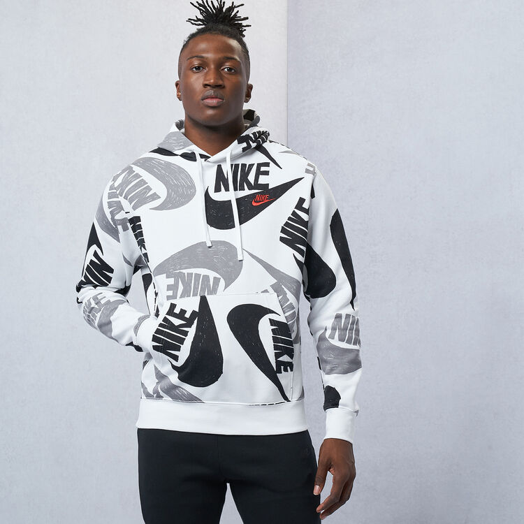 Sportswear Club Basketball All-Over Print Hoodie image number 0
