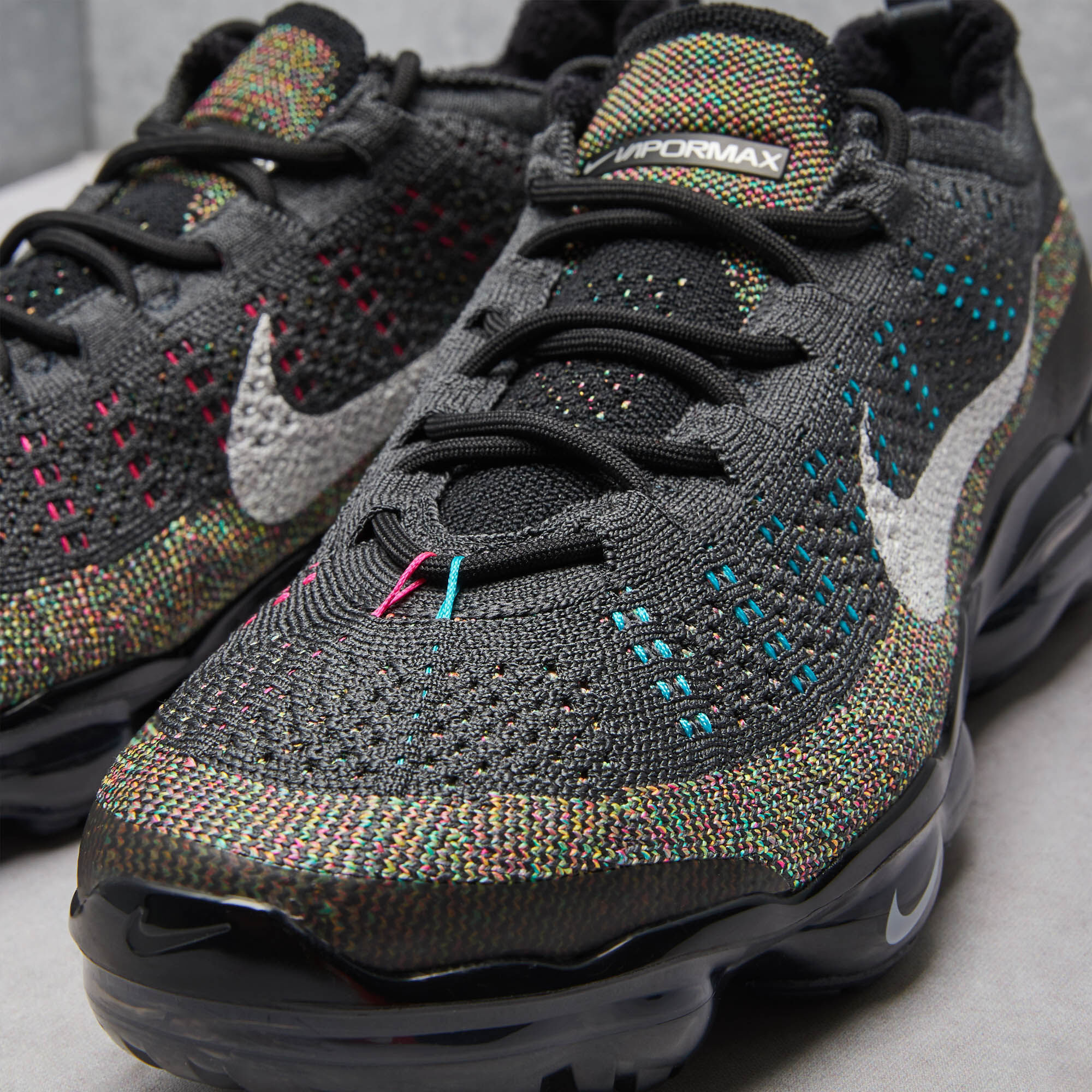 Nike air vapormax discount flyknit 2 black grey