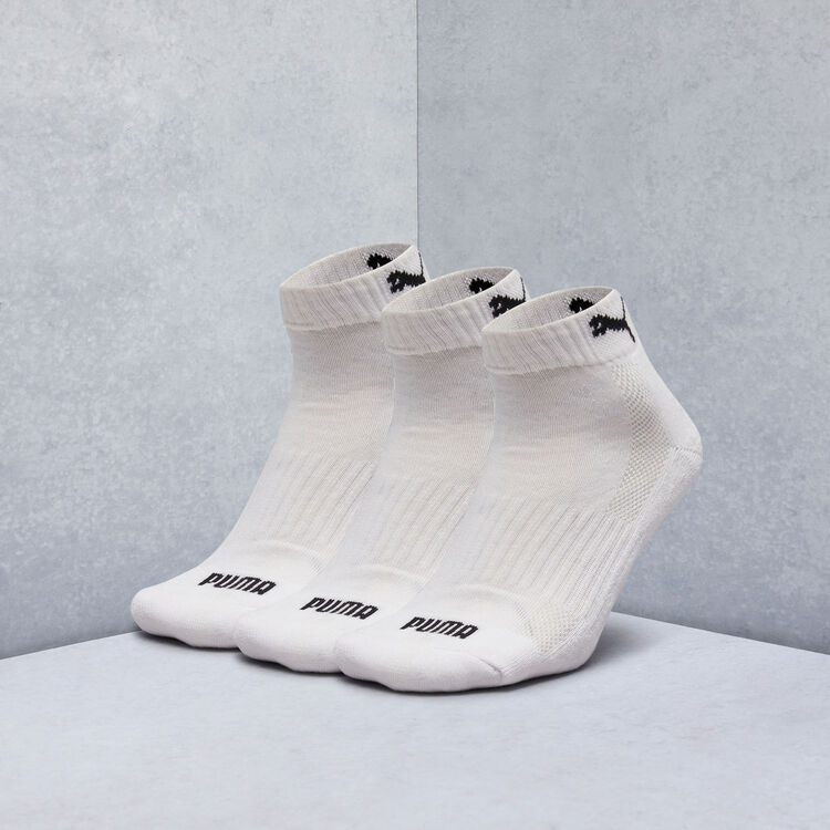 Cushioned Quarter Socks (3 Pairs) image number 0