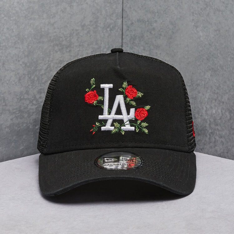 Los Angeles Dodgers Flower Trucker Cap image number 0