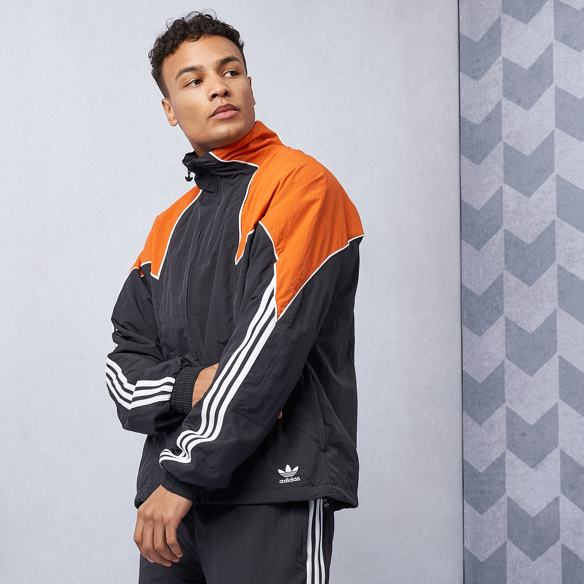 Adidas Originals Adidas Men's Originals Big Trefoil Track Jacket In Bright  Red | ModeSens