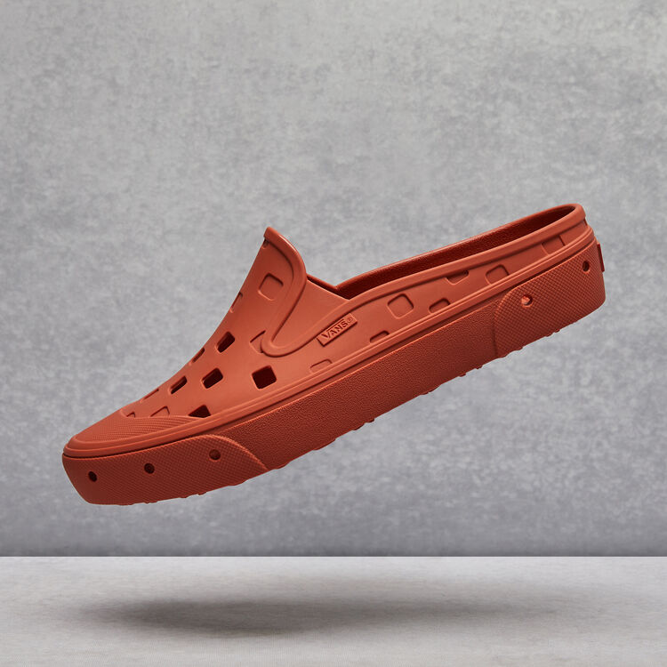 Buy Vans Slip-On Mule TRK Shoe Orange in UAE | Dropkick