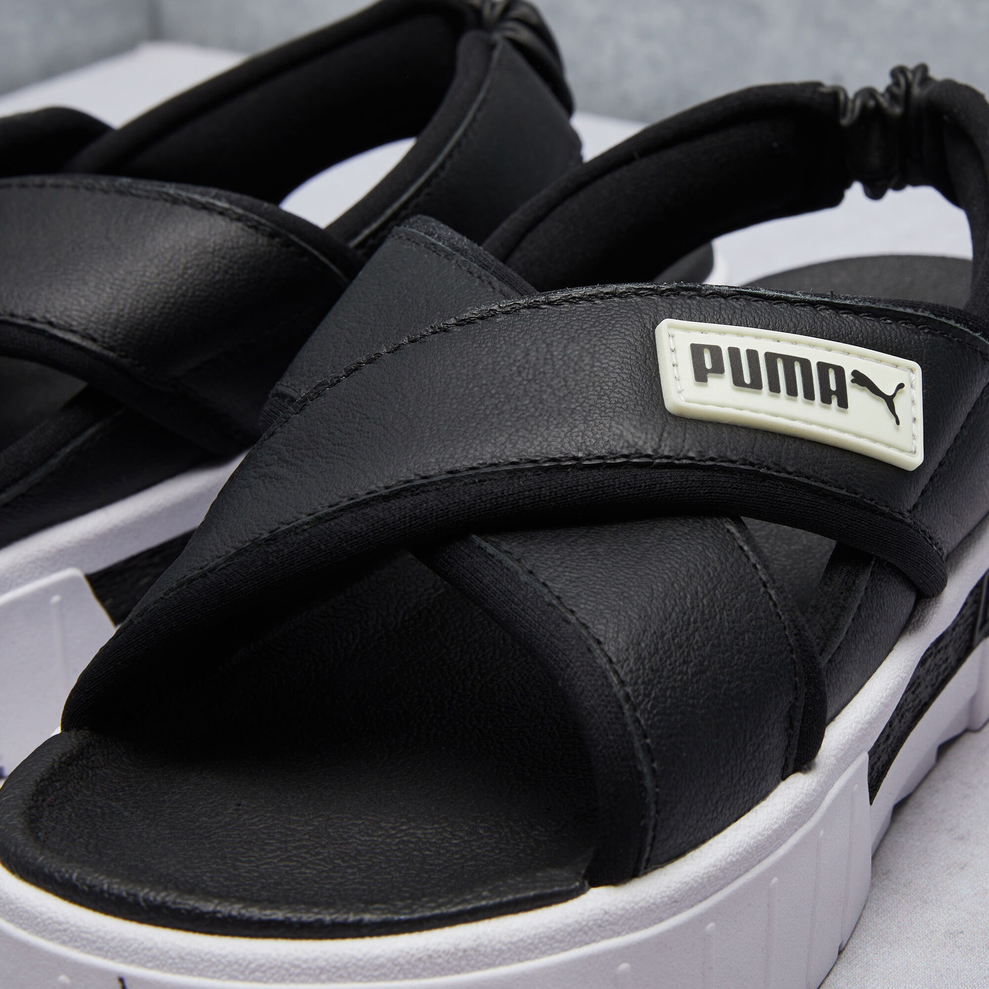 Buy PUMA Mayze Sandal Black in UAE | Dropkick