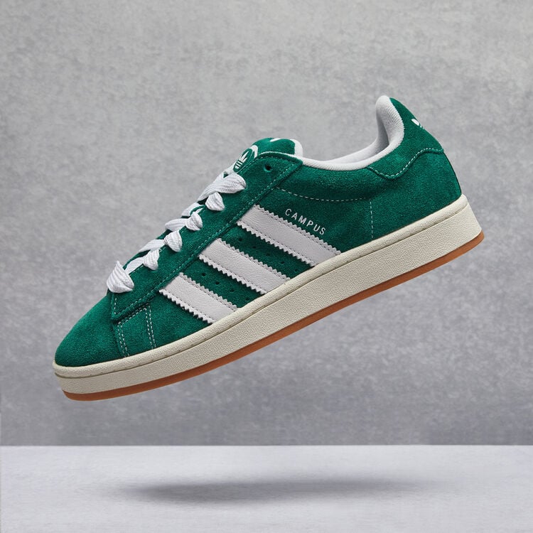 Adidas Campus 00s Shoes - Dark Green / FTWR White / Off White